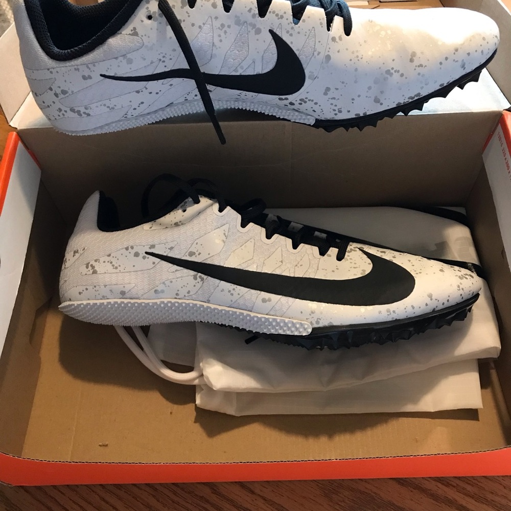 Brand new in box Nike Zoom Rival track spikes. Size 10.5.